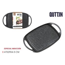 Quttin Parrilla Rectangular Grill 47 x 29 x 4.5 cm (6 Unidades) Precio: 103.5899997. SKU: B15NTTDPLF