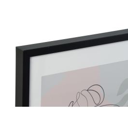 DKD Home Decor Cuadro Decorativo Scandi Set de 6 Unidades Multicolor 60x40 cm, 3cm Fondo, Diseños Surtidos, Material PS y MDF
