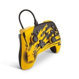 Mando con Cable PowerA Nintendo Switch Pokemon Pikachu Lightning - Licencia Oficial, Botones Asignables, Cable USB-C 3m - Ref: 1516985-01 Mando con Cable PowerA Nintendo Switch Pokemon Pikachu Lightning - Licencia Oficial, Botones Asignables, Cable USB-C 3m - Ref: 1516985-01