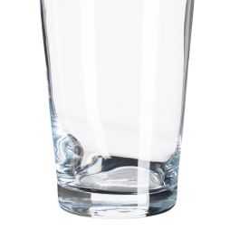 Jarrón Transparente Cristal Decoración 18 X 18 X 43 cm