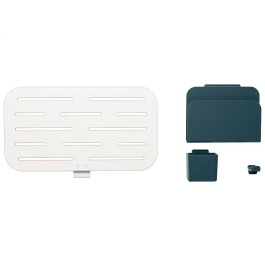 Leitz Organizador de Escritorio Ergo, Negro, Soporte para Portátil, 420x250 mm