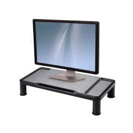Q-connect Soporte para Monitor Ajustable en Altura 555x265x112 mm