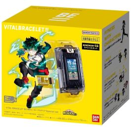Bandai My Hero Academia Vital Bracelet Pulsera de Actividad y Reloj de Fitness para Entrenar Personajes con NFC y App Precio: 37.50000056. SKU: B17WCEBTC4