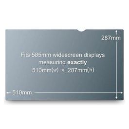 3M Filtro de Privacidad PF23.0W9 para Pantalla de 23 Pulgadas, Widescreen (16:9), Negro
