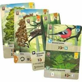Asmodee LKGFOM01FR Juego de Mesa Bosque Mixto, incluye 180 cartas y tiempo de juego de aproximadamente 60 minutos