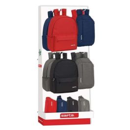 Expositor Escolar Safta Colores Basic Mochilas - Riñoneras - Mini Mochilas 650x380x1580 mm Precio: 108.49999941. SKU: B1ERBS7FAW