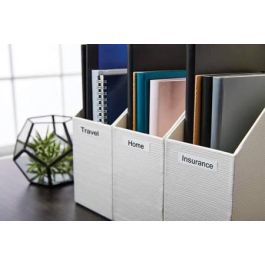 DYMO Rotuladora LABEL MANAGER LM160 kit Etiquetadora + 3 rollos de cinta de etiquetas D13 cartuchos de etiquetas D (2181011)