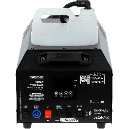 Algamlight Máquina de Humo 1500W para Fiestas, Eventos y Escenarios, Capacidad 5L, Caudal 850m³/min con Mando Inalámbrico