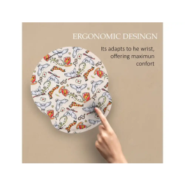 Wondee Alfombrilla Ratón Ergonómica Gel Harry Potter Hedwig con Reposamuñecas, Control Preciso y Antideslizante