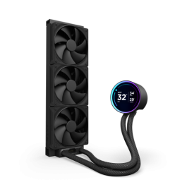 NZXT Kraken Elite 360 Procesador Sistema de refrigeración líquida todo en uno 12 cm Negro 1 pieza(s)