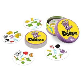 Asmodee Juego Dobble. Juego de cartas basado en la velocidad, observación y reflejos para niños y adultos.