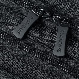 Rivacase 8425 Mochila ECO para MacBook Pro 16 y Portátiles 14" - Negro, Tela/Neopreno/Poliéster con Protección