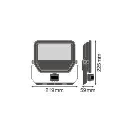 [LVE-4058075461055] Foco Proyector LED Ledvance 50W 6000Lm 4000K 100 x 100º IP65 Sensor - Blanco Natural