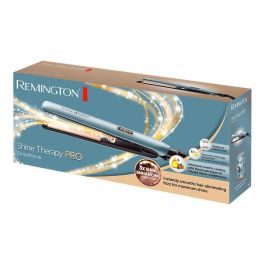 Remington S9300 Plancha para el Pelo Shine Therapy Pro Azul Triple Tecnología Potenciadora del Brillo Resultados Profesionales