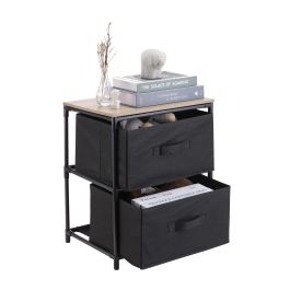 Confortime Cajonera TNT/Madera 2 Cajones 40x30x47.5 cm