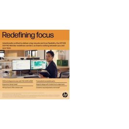 HP E24 G5 Monitor de 24 Pulgadas Full HD para Oficina y Hogar. Pantalla Ergonómica con Confort Visual y Flexibilidad Ajustable