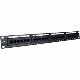 PHASAK Panel transferencia UTP 19" Cat. 6 dual 24p.1U PHASAK negro Precio: 29.49999965. SKU: B1JGEQQDN4