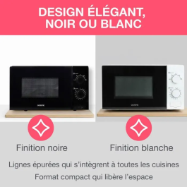 Oceanic Mo20W11 Microondas Blanca 45.4 x H26.1 x D32.6 cm - 20L