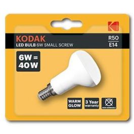 Kodak Bombilla Led Reflectora R50 E14 450LM Cálido 3000K 6W=40W No Regulable