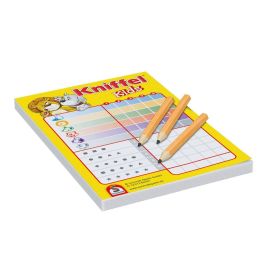 Schmidt Spiele Kniffel Kids - Juego de Dados Clásico para Niños con Cabezas de Animales