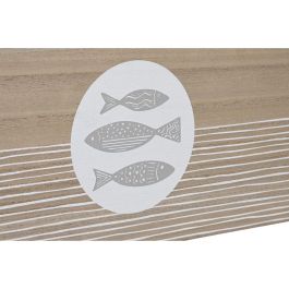 DKD Home Decor Caja Mediterraneo Natural MDF 50 x 40 x 22.5 cm