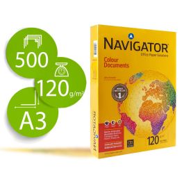 Papel Fotocopiadora Navigator Din A3 120 gramos Paquete De 500 Hojas Precio: 22.49999961. SKU: B14YHP3RMQ