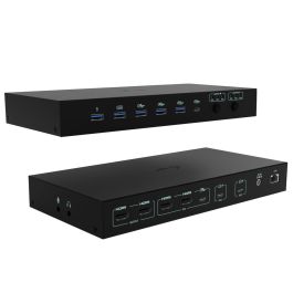 Hub USB i-Tec C31KVMDOCKPDPRO Negro Hub USB i-Tec C31KVMDOCKPDPRO Negro