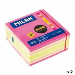 Notas Adhesivas Milan Multicolor 76 x 76 mm (12 Unidades)