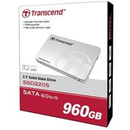 Transcend SSD220S SSD 960GB Interno 2.5" SATA 6Gb/s TLC Carcasa Aluminio