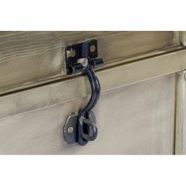 DKD Home Decor Baúl Vintage de Metal Dorado Hecho a Mano. Set de 2 Cofres de Almacenamiento y Decoración (68x42x31 cm)