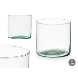 Jarron Vidrio Reciclado Cilindro 13 Cm Giftdecor (12 Unidades) Precio: 36.88999963. SKU: B16CC5YK3X