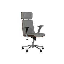 DKD Home Decor Silla de Oficina Moderna Ajustable con Ruedas, Desmontable, Beige Marfil, PU, Madera, Metal, 108.5cm Alto, Asiento 42cm Precio: 265.68999952. SKU: B15XY5WJCB