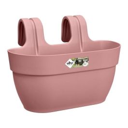 Elho Maceta Vibia Campana Easy Hanger Medium Rosa empolvado para Balcón Exterior L 24,1 x An 36 x Al 26,5 cm Precio: 24.50000014. SKU: B163Z26G3E
