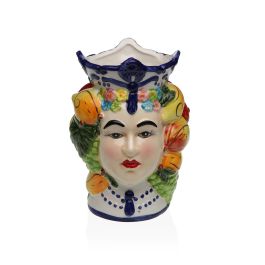 Jarrón Cerámica Lira 17 cm Versa - Estilo Nórdico (4 Unidades) Precio: 39.69000013. SKU: B144ALP7JS