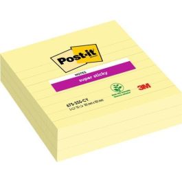 Taco Notas Post-It 675 Super Sticky 101X101 Amarillo Canario Con Lineas Pack De 3 Precio: 9.5900002. SKU: B1F83ZY2SP