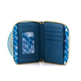 Loungefly Cartera Mickey Minnie Snowman Disney 12,5x10cm