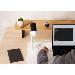 Elgato Micrófono Wave Neo de superficie para mesa, USB/3.5 mm, Blanco (10MAI9901) Precio: 118.88999958. SKU: B1B7LT34CV