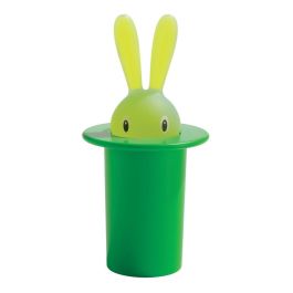 Alessi ASG16 GR Magic Bunny Palillero de Resina Verde, Diseño Stefano Giovannoni Precio: 20.50000029. SKU: B1GB8FT6PB