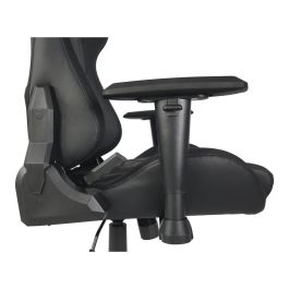 Deltaco Gaming DC410 Silla Gaming Ergonómica, Negro, Respaldo Ajustable 90-180°, Asiento y Respaldo Acolchados, Peso Máx. 120 kg, Altura Máx. 185 cm, Reposabrazos 2D