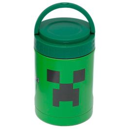 Puckator Fiambrera Termo Creeper Minecraft 500ml Acero Inoxidable Doble Pared Para Alimentos Fríos/Calientes Con Asa y Tapa Antifugas Precio: 18.49999976. SKU: B1CHZP6GTX