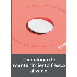 Thermosport Fiambrera Plástico-Acero 0.6L | Set de 2 | 15.7 cm (Ancho) x 13 cm (Alto) x 15.3 cm (Largo) (6 Unidades)