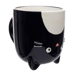 PUCKATOR Taza 3D Gato 500ml Cerámica