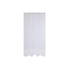 Cortina Boho DKD Home Decor Blanco 260 x 140 cm (2 Unidades) Cortina Boho DKD Home Decor Blanco 260 x 140 cm (2 Unidades)
