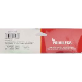Set de 3 mini fiambreras Privilege 140 ml (24 Unidades) Set de 3 mini fiambreras Privilege 140 ml (24 Unidades)