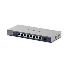 NETGEAR GS108X-100EUS Switch No Gestionado 8 Puertos Gigabit Ethernet (10/100/1000) con 1 SFP+ y Soporte 10G