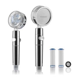 Ecoducha con Hélice de Presión y Filtro Purificador Heliwer InnovaGoods Ecoducha con Hélice de Presión y Filtro Purificador Heliwer InnovaGoods