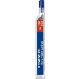 Staedtler Minas Mars Micro Carbon para Portaminas 0,5 mm B, Alta Resistencia, Negro Intenso, Ecológicas, Estuche 12 Unidades (12 Unidades) Precio: 8.68999978. SKU: B12TELADFJ