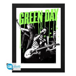 GB EYE Impresión Enmarcada Green Day en Blanco y Negro - 30.5 x 40.6 cm Precio: 15.49999957. SKU: B19G9JH6YB
