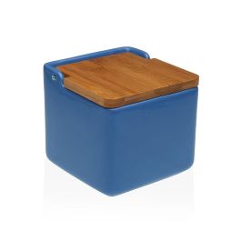 Salero con Tapa Versa Azul Cerámica 12,2 x 11,5 x 12,2 cm Precio: 6.89000015. SKU: B1D7HKH88G