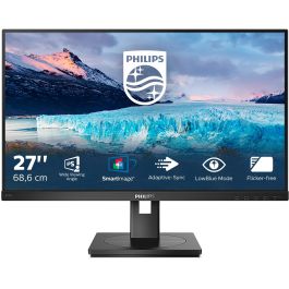 Philips Monitor 272S1AE 27 Pulgadas Full HD IPS 4ms HDMI DisplayPort VESA Pivot Altavoces Negro
